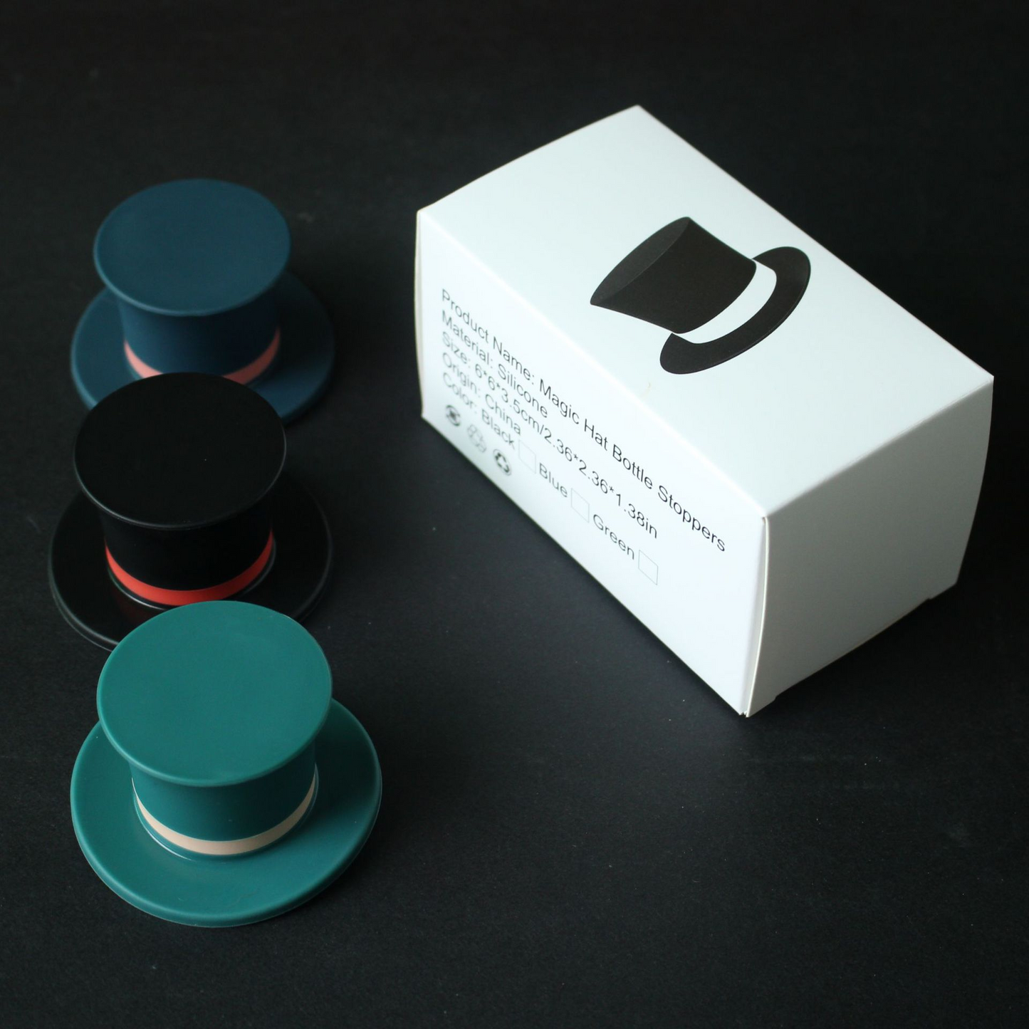 MELONE Eleganter Flaschenverschluss aus Silikon