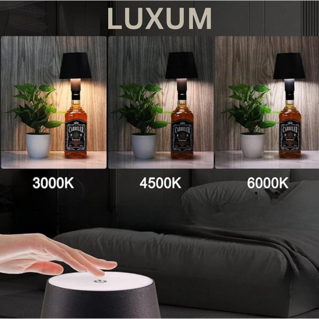 LUXUM - DIE LIEBLINGSWEINFLASCHE ZUR WEINLAMPE