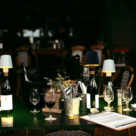 LAMPE LUXUM - RÉUTILISEZ VOTRE BOUTEILLE DE VIN PRÉFÉRÉE